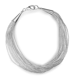 B005059 - Liquid Silver Bracelet