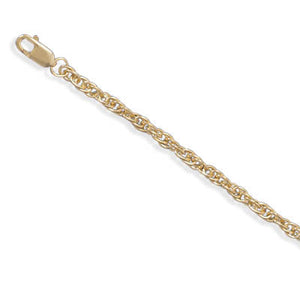 N005267 - 2.5mm Gold-Filled Rope Chain