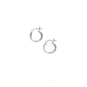 E005062 - Extra Small Sterling Silver Hoops