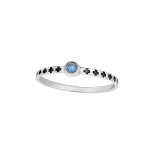 R054028 - Sterling Silver/Moon Stone Ring